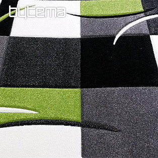 Moderný kusový koberec MOND MERINO zelený