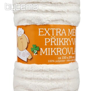 Deka ovečka copy - 150x200 smotanová