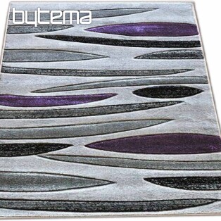 Kusový koberec FANTASY sivý fialový