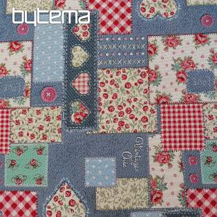 Gobelínový ubrus,šál Vintage patchwork