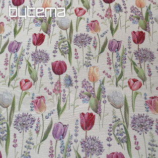 Gobelínová látka TULIPÁNY - JAR