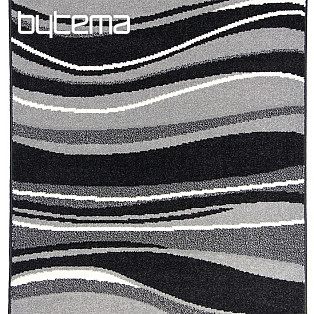 Kusový koberec PORTLAND vlny sivé