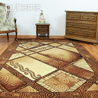 Kusový koberec HAWAII hnedý