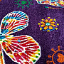 Detský kusový koberec BELIS motýli fialový