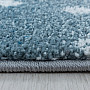 Luxusný detský kusový koberec FUNNY tučniak modrý