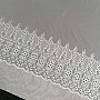 Luxusná vyšívaná záclona Melánia biela 17560