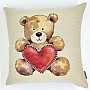 Gobelínový obliečka na vankúš TEDDY BEAR