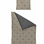 Luxusné flanelové obliečky IRISETTE 8395-80 PANDA šedo béžové