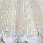 Žakárová záclona V 022 biela