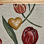 Gobelínová prestierka TULIPÁNY III veľký vzor