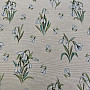Gobelínový ubrus a šál SNOWDROPS