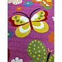 Detský koberec MONDO NEW Motýle růžové