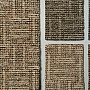 Slučkový koberec RIO 940 sivý čierno-sivý