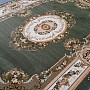 Klasický vlnený koberec MOLDAVA zelený