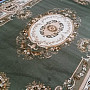 Klasický vlnený koberec MOLDAVA zelený