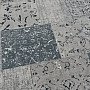 moderný kusový koberec PIAZZO 12168 sivomodrý