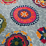Kusový koberec MANDALY sivomodrý