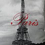 Obliečka PARIS TOWER 45x45 cm