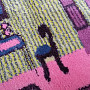 Detský koberec KIDS ZÁMOK růžový