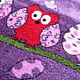 Detský koberec BELLA SOVY lila