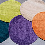 Okrúhlý koberec RIO fialový