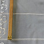Záclona na vitrážku vyšívaná V2914