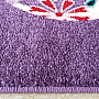 Detský koberec BELLA Motýle fialový