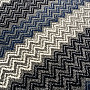 Moderný koberec ZIG ZAG blue