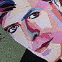 Gobelínová obliečka na vankúš COMICS David Bowie