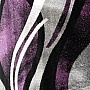 Kusový koberec FANTASY 02 šedo-fialový