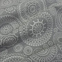 Dekoračná látka MANDALA FONDO sivá