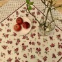 Gobelínový obrus a šál RUŽIČKY