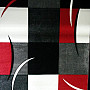 Moderný kusový koberec MOND MERINO červený