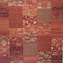 Luxusné vlnené koberce ROYAL PATCHWORK red