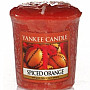 sviečka YANKEE CANDLE vôňa Spiced ORANGE - pomaranč so štipkou korenia