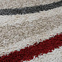 Kusový koberec SHAGGY EXTRA line cream