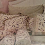 Posteľné obliečky bavlnený krep Provence 140x200, 70x90 levanduľa zelená