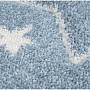 Detský kusový koberec AMIGO 329 Hviezdy- modrý