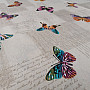 Dekoračné látka motýľa papilon