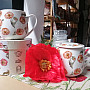 Porcelánový hrnček Wild poppies baculka