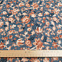 Bavlnená látka VARANASI KALAMKARI modrá