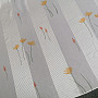 Voálová záclona biela-pruhy s kvetmi 829291/05