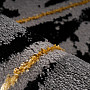 Moderný koberec MARMARIS 402 čierny