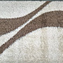 Kusový koberec SHAGGY PLEASURE Ellipse hnedý