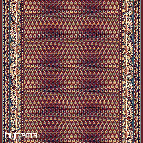 Kusový koberec SOLID 03 bordo ŠIŠKY