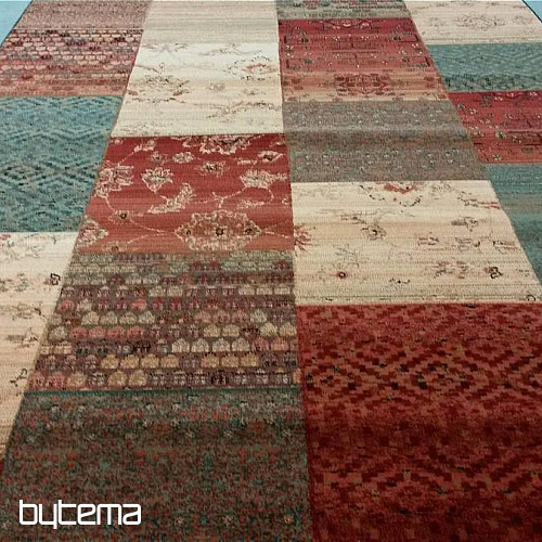 Luxusné vlnené koberce ROYAL PATCHWORK novinka 402