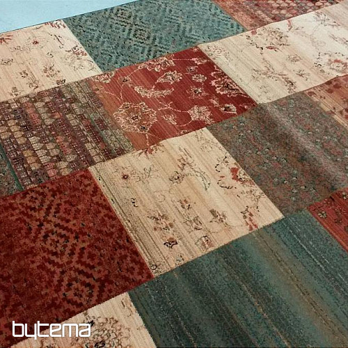 Luxusné vlnené koberce ROYAL PATCHWORK novinka 402