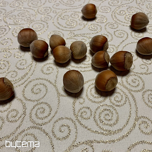 Vianočné obrusy a šály Ornament gold