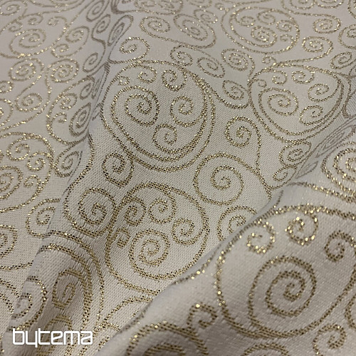 Vianočné obrusy a šály Ornament gold