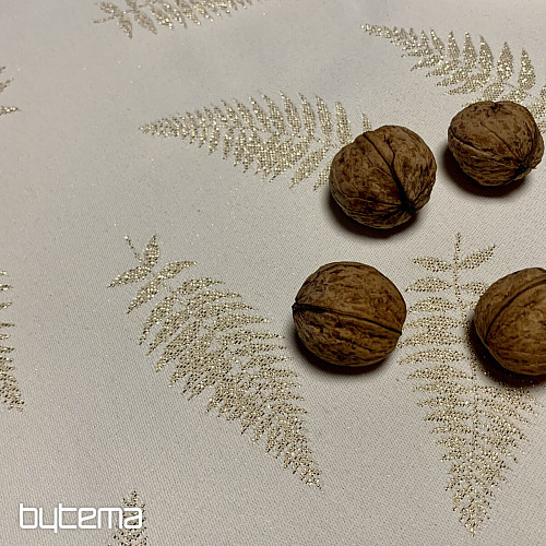 Vianočné obrusy a šály LEAFS I GOLD